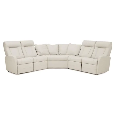 Contemporary Reclining Sectional Sofa